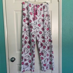 Hello Kitty Fleece Lounge Pajama Pants